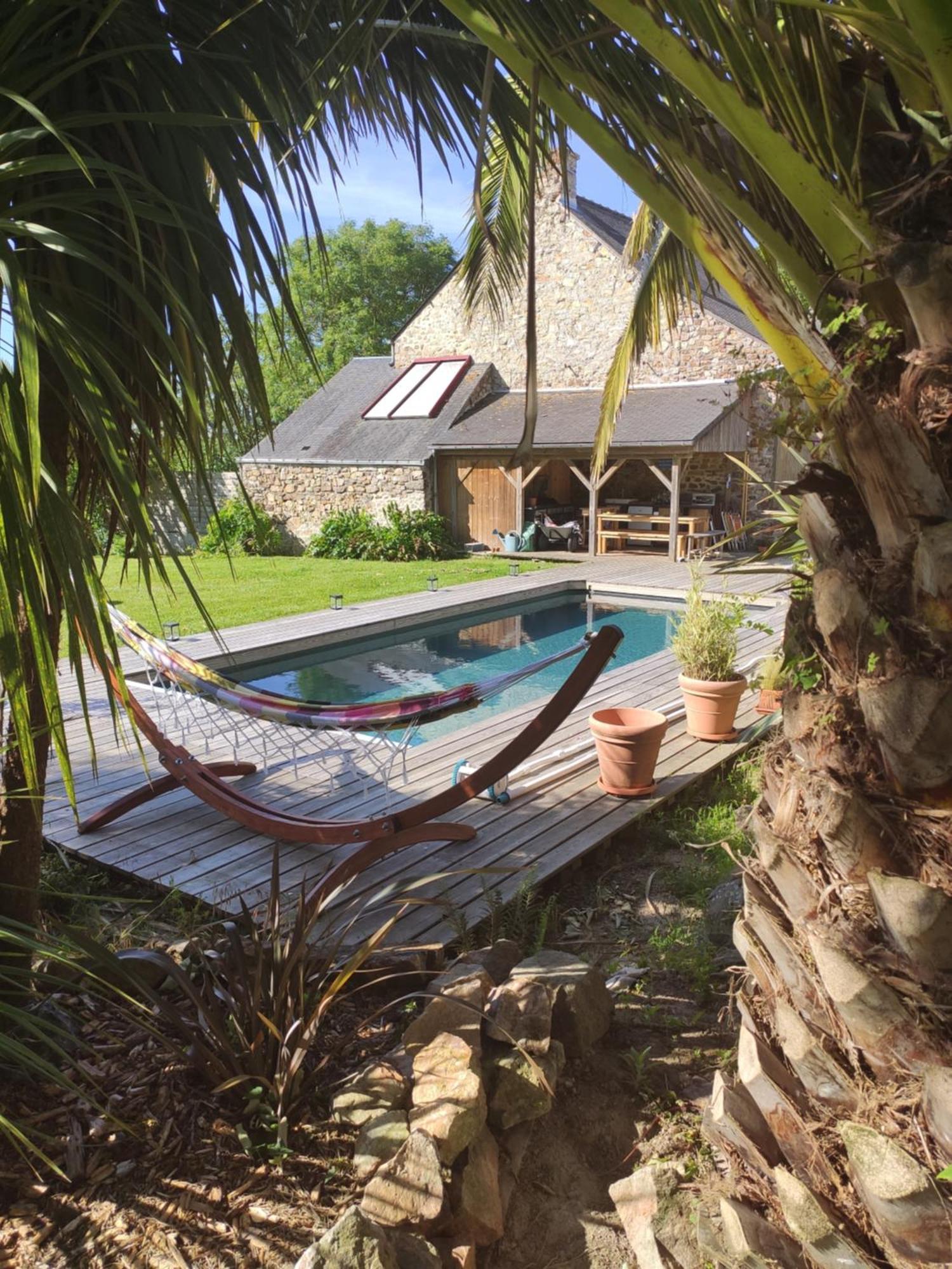 La Petite Hautiere Maison 2 Personnes Plouer Sur Rance Avec Piscine Apartamento Exterior foto